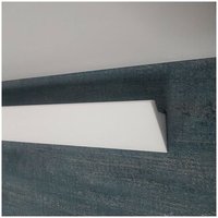 NMC - Lichtleiste wallstyl IL4 37.5 x 60 x 2000 mm Polystyrol Weiß Hochwertig Einfache Montage Indirekte Beleuchtung Modern 2 Meter noël & marquet von NMC