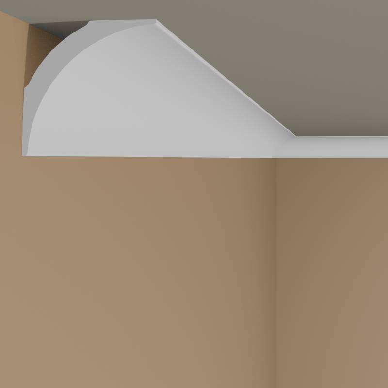 Moderne Stuckleiste NMC NOMASTYL - PURE NE3 (82 x 82 x 2000 mm) von NMC
