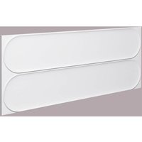 3D Wandpaneel NMC arc l arstyl Noel Marquet Wandvertäfelung Akustikpaneel Zierelement Modernes Design weiß 0,361 m2 von NMC