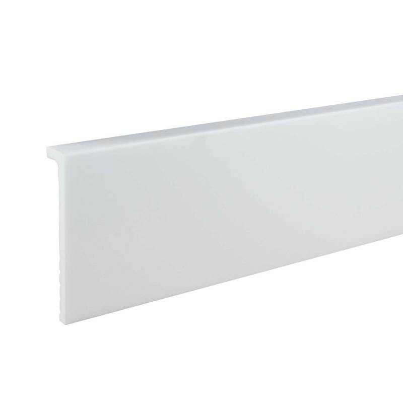 NMC | Abdecksockelleiste CF2S | WALLSTYL | 110 x 22 x 2000 mm | Polystyrol | weiß von NMC