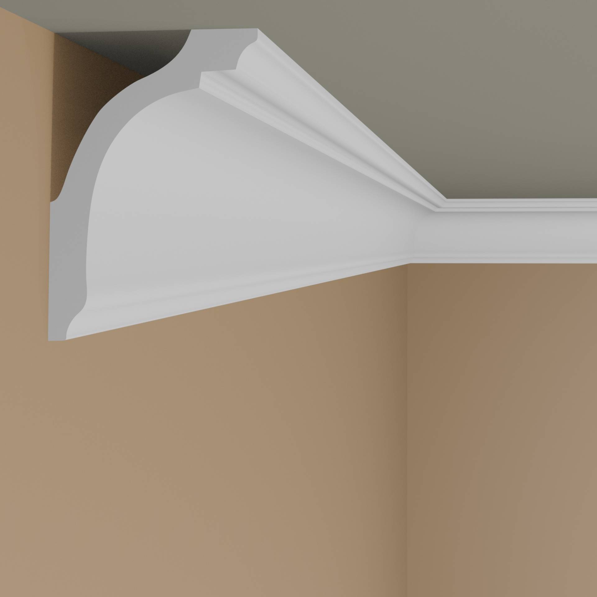 NMC Deckenleiste GL NOMASTYL 85 x 60 x 2000 mm Polystyrol weiß Deckenleiste NMC Deckenleiste GL NOMASTYL 85 x 60 x 2000 mm Polystyrol weiß Deckenleiste von NMC