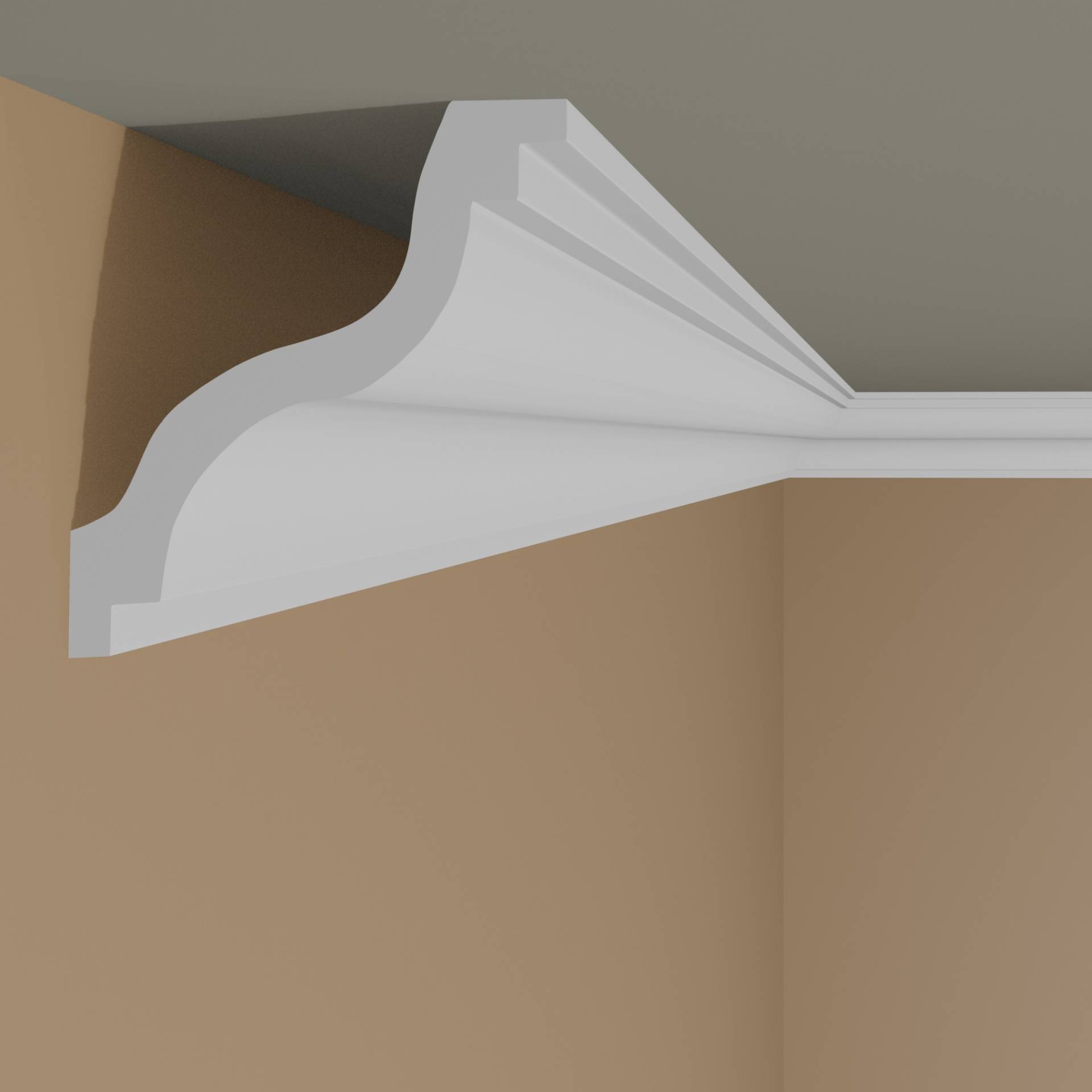 NMC Deckenleiste SL NOMASTYL 100 x 100 x 2000 mm Polystyrol weiß Stuckleiste NMC Deckenleiste SL NOMASTYL 100 x 100 x 2000 mm Polystyrol weiß Stuckleiste von NMC