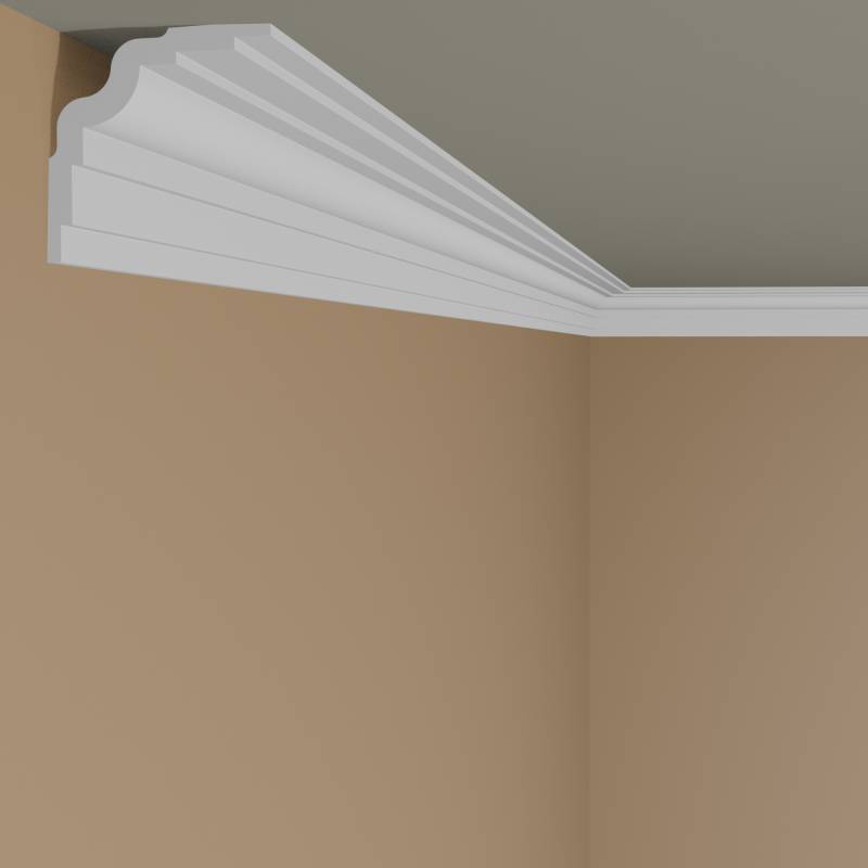 NMC Deckenleiste WT25 WALLSTYL Polystyrol 78 x 78 x 2000 mm Weiß Stuckleiste Wandleiste NMC Deckenleiste WT25 WALLSTYL Polystyrol 78 x 78 x 2000 mm Weiß Stuckleiste Wandleiste von NMC