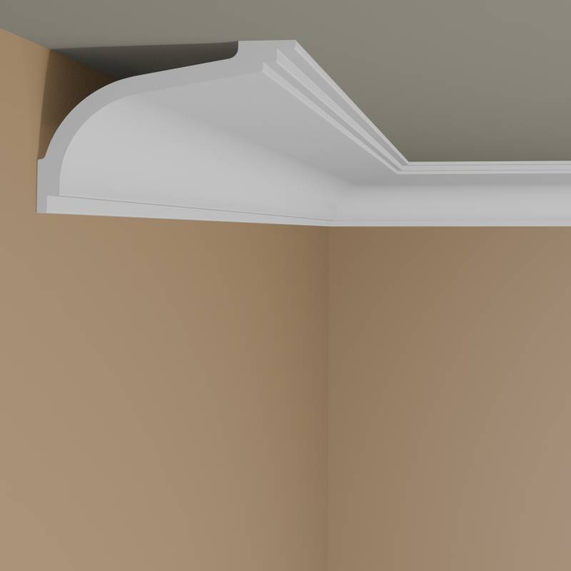 NMC Deckenleiste Z17 ARSTYL Polyurethan 114 x 79 x 2000 mm Weiß Stuckleiste Wandleiste NMC Deckenleiste Z17 ARSTYL Polyurethan 114 x 79 x 2000 mm Weiß Stuckleiste Wandleiste von NMC