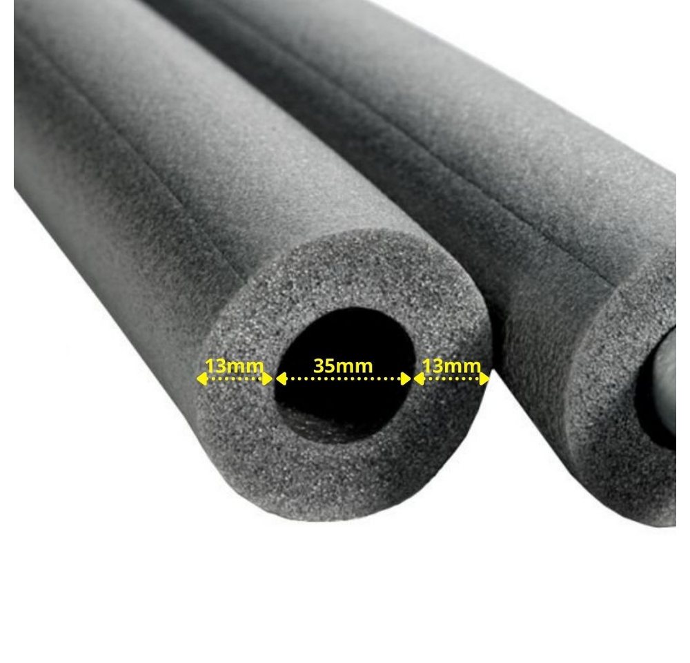 NMC Isolierschlauch CLIMAFLEX® 1m Isolierschlauch Ø 35 mm x 13 mm Dämmung 50% Fe GEG von NMC