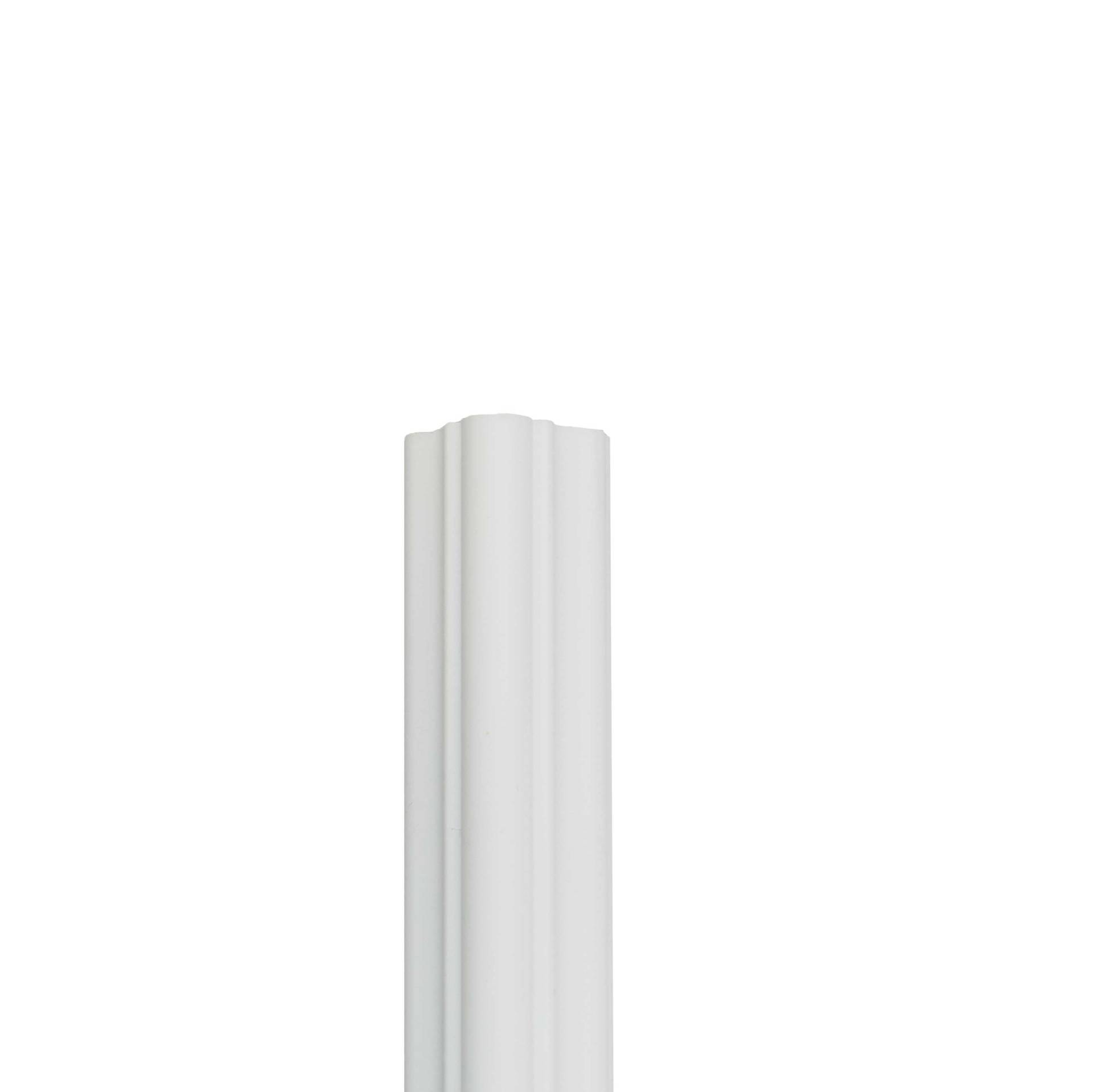 NMC Kantenschutz WE2 WALLSTYL Eckprofil 36 x 36 x 2000 mm Polystyrol Weiß von NMC