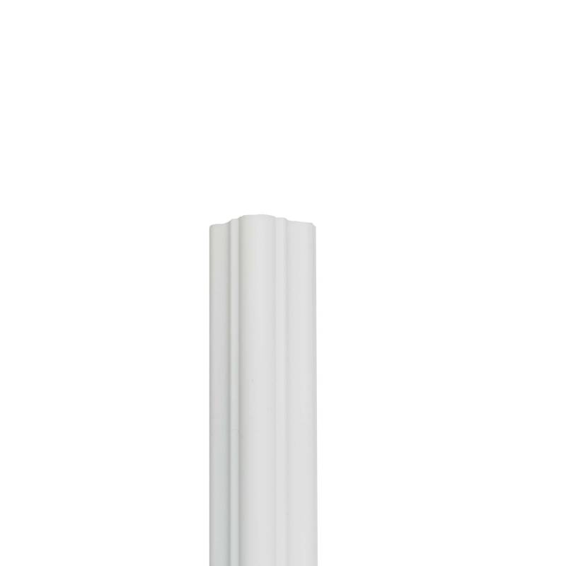 NMC Kantenschutz WE2 WALLSTYL Eckprofil 36 x 36 x 2000 mm Polystyrol Weiß von NMC