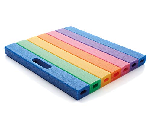 NMC Mehrzweckkissen Kniekissen Sitzkissen Comfy® PAD in den Regenbogenfarben von NMC