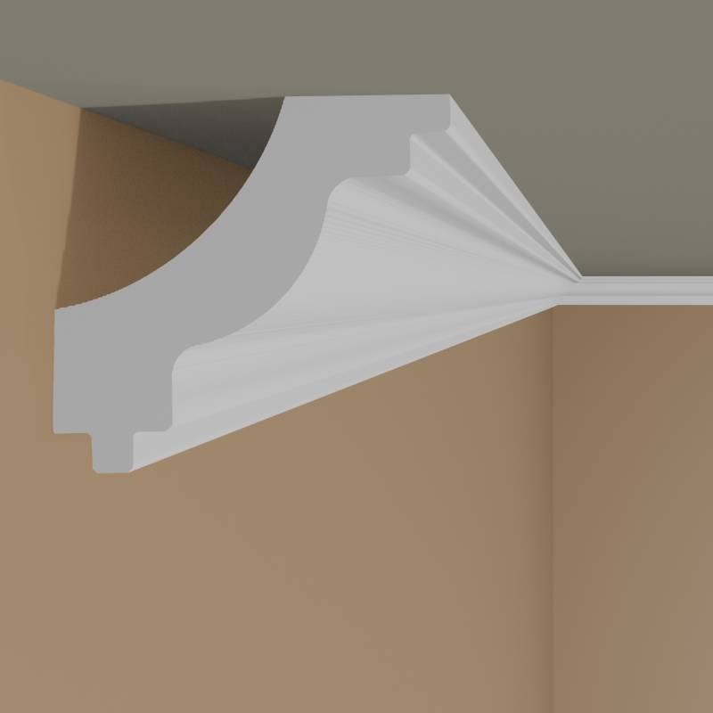 NMC Stuckleiste J NOMASTYL Polystyrol 50 x 45 x 2000 mm Weiß Deckenleiste NMC Stuckleiste J NOMASTYL Polystyrol 50 x 45 x 2000 mm Weiß Deckenleiste von NMC