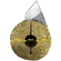 NMC - Rohrisolierung Climatube Wool Länge 1 m, ø 18 mm, 20 mm Stärke Rohrisolierung & Zubehör von NMC