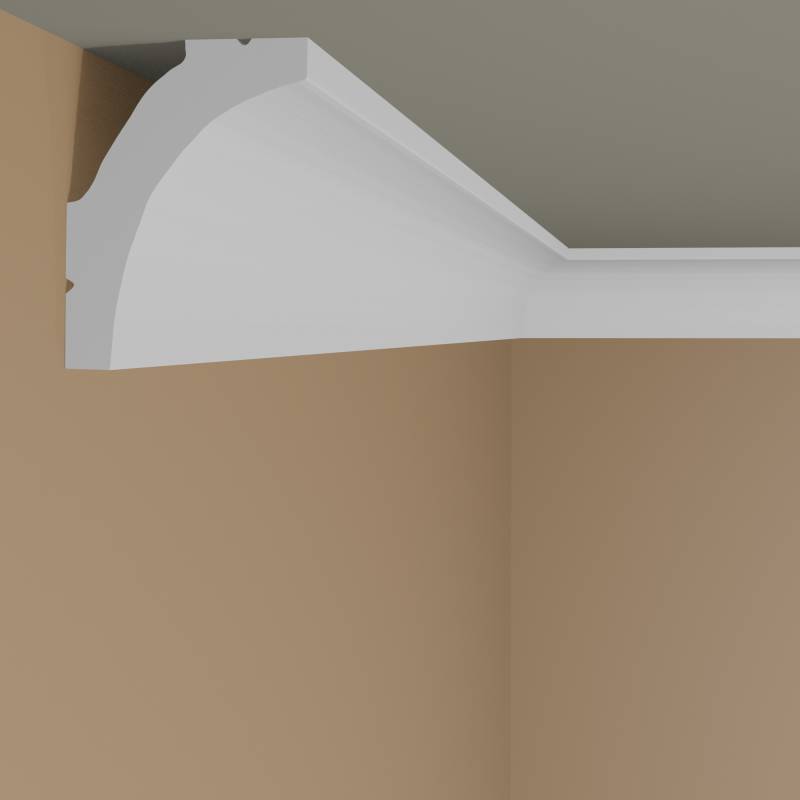 Qualitäts Stuckleiste (NMC WALLSTYL - WT8) | 22 x 30 x 2000 mm | hochfestes Polystyrol von NMC