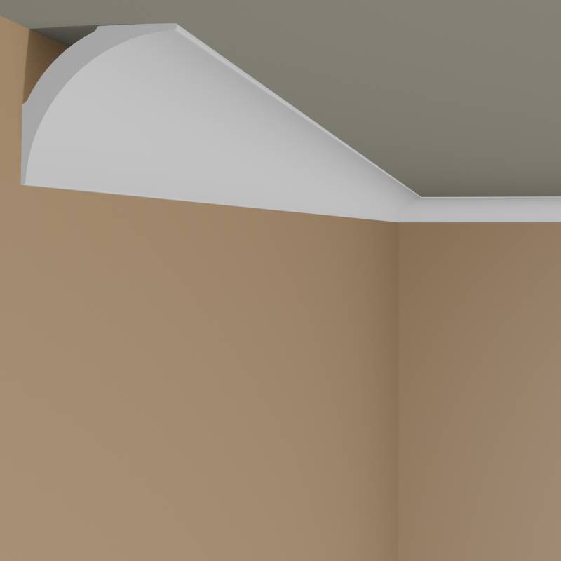 Qualitäts Stuckleiste NMC NOMASTYL - PURE NE2 (60 x 60 x 2000 mm) von NMC