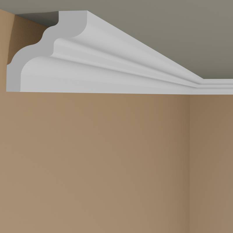 Qualitäts Stuckleiste NMC NOMASTYL Plus - D (40 x 50 x 2000 mm) von NMC