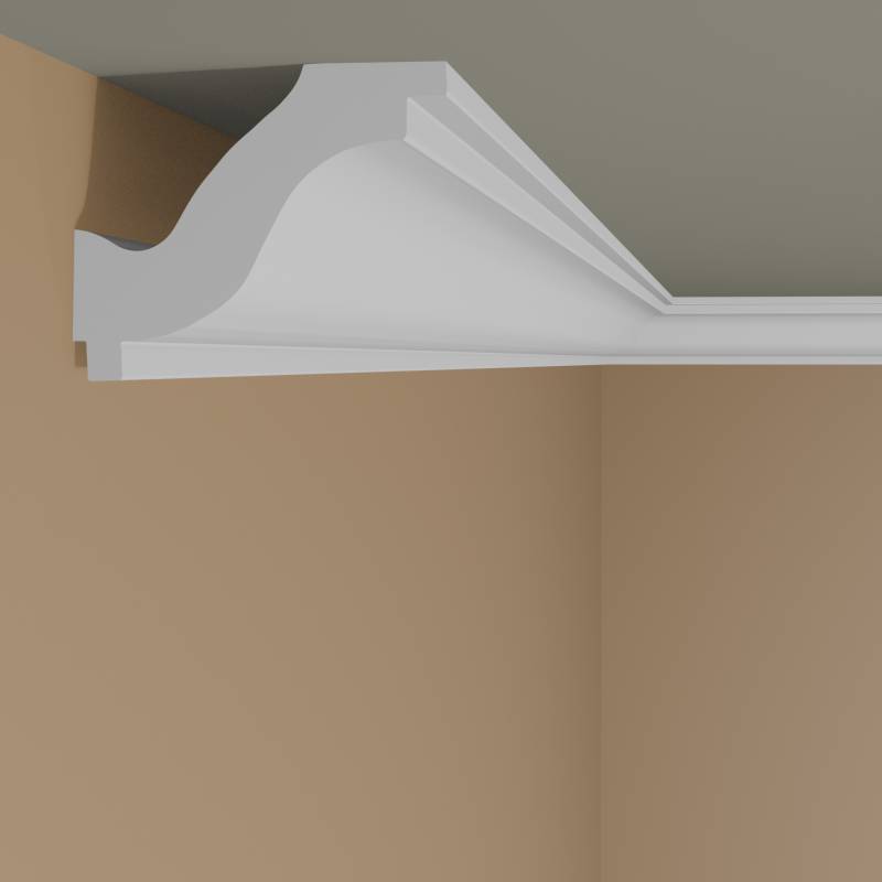Qualitäts Stuckleiste NMC NOMASTYL Plus - H (50 x 40 x 2000 mm) von NMC