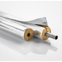 Rohrisolierung, Heizungsrohrisolierung, Steinwolle, 60mm, 40mm, 1m von NMC