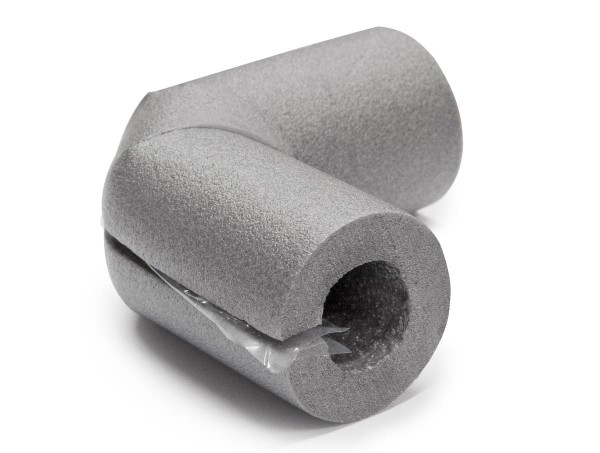 Rohrisolierung PE Bogen / Winkel 90° | 13mm Isolierstärke selbstklebend von NMC (Hersteller von synthetischer Schaumstoffe)