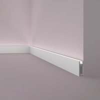 NMC - Sockelleiste IL10 wallstyl Noel Marquet Zierleiste Stuckleiste für Indirekte Beleuchtung inkl. Licht-Diffusor Modernes Design grau 2 m NMC - Sockelleiste IL10 wallstyl Noel Marquet Zierleiste Stuckleiste für Indirekte Beleuchtung inkl. Licht-Diffusor Modernes Design grau 2 m von NMC