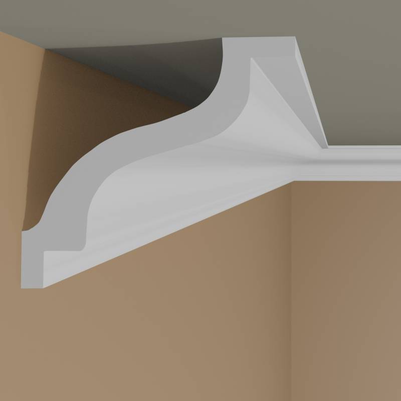Stilechte Stuckleiste NMC NOMASTYL Plus - K (70 x 70 x 2000 mm) von NMC