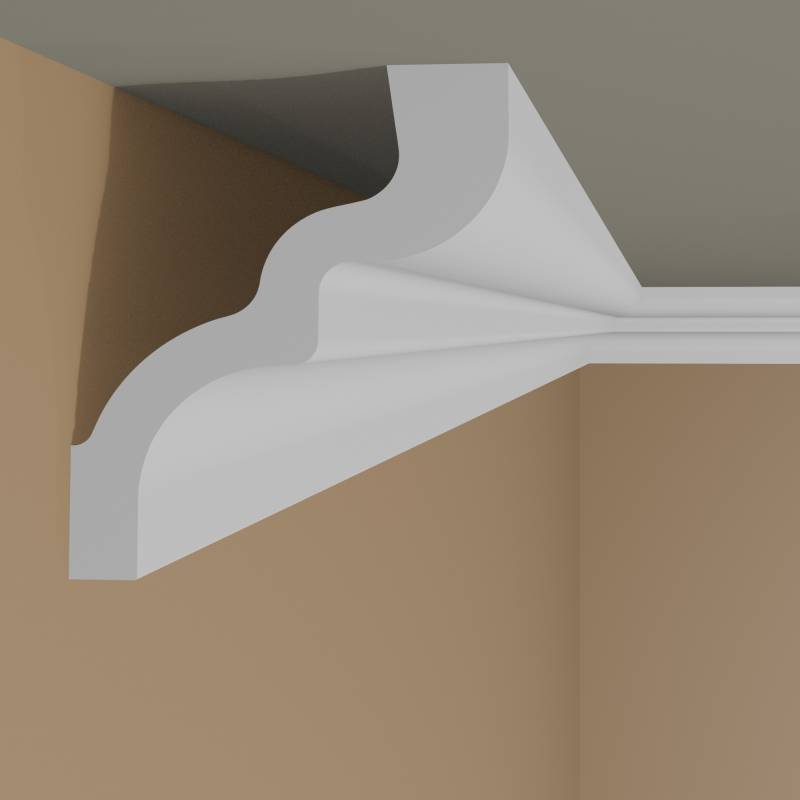Stilvolle Stuckleiste NMC NOMASTYL Plus - C (65 x 80 x 2000 mm) von NMC