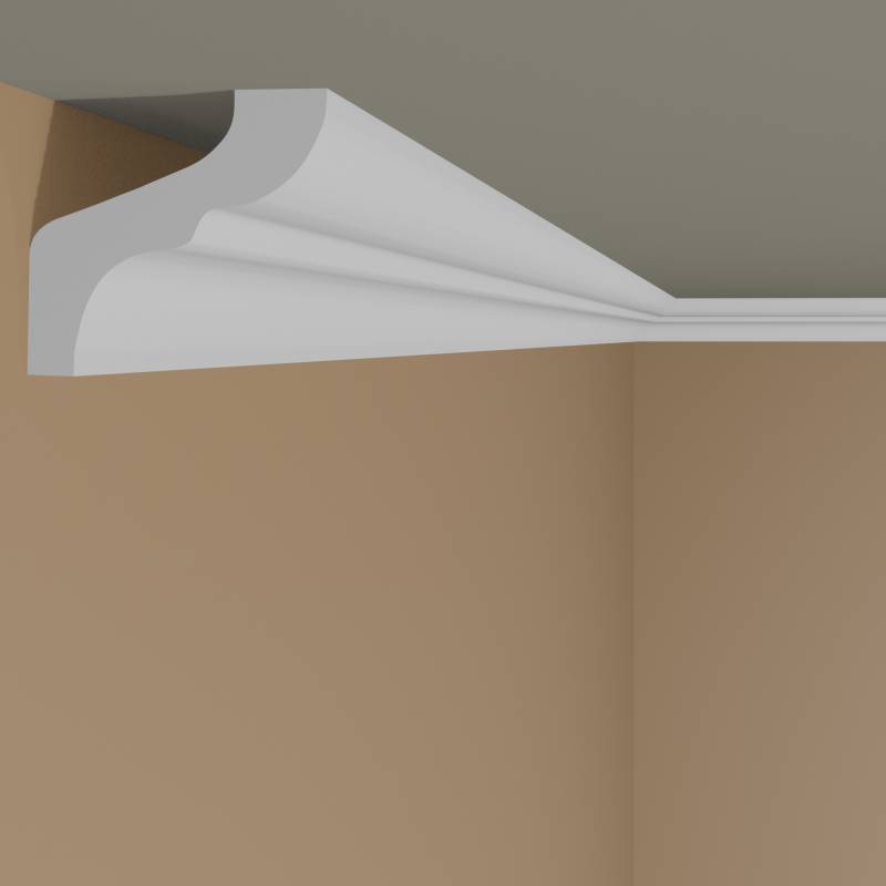 Stilvolle Stuckleiste NMC NOMASTYL Plus - F (30 x 35 x 2000 mm) von NMC