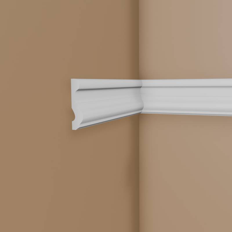 Zierleiste N 20 x 70 x 2000 mm Wandleiste Polystyrol Weiß NMC NOMASTYL Zierleiste N 20 x 70 x 2000 mm Wandleiste Polystyrol Weiß NMC NOMASTYL von NMC