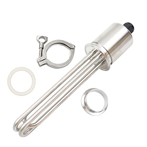 Heizung 2 "Tri-Klammer (Od64) sus304 Elektrisches Heizelement Tauchwassererhitzer(Heater Clamp Set,3KW) von NMCNXSD