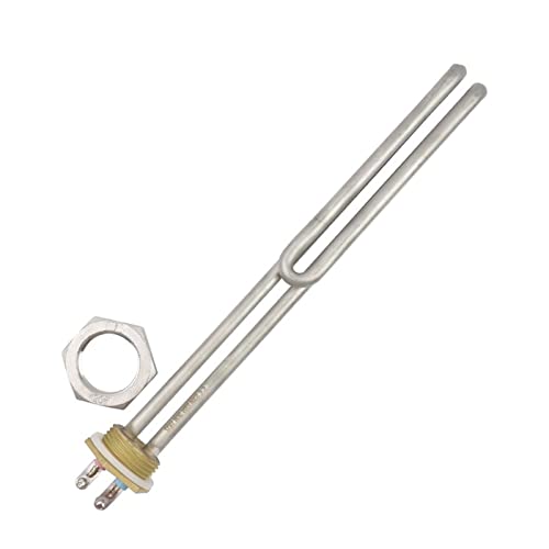 Heizung DN25 380V Tubular Warmwasserbereiter Tauchheizungselement 1kw / 2kw / 3kw / 4kw(With locknut,3KW 260mm) von NMCNXSD