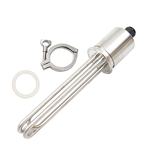 Heizung Tauchheizer 375. 0w SUS304. Elektrisches röhrenförmiges Heizelement Tauchwassererhitzer(Heater clamp) von NMCNXSD