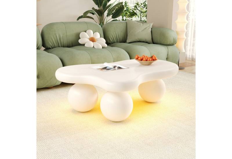 NMCXXO Couchtisch Moderner Couchtisch mit einzigartigem Design (Ideal als Couchtisch oder im Homeoffice – platzsparend) von NMCXXO