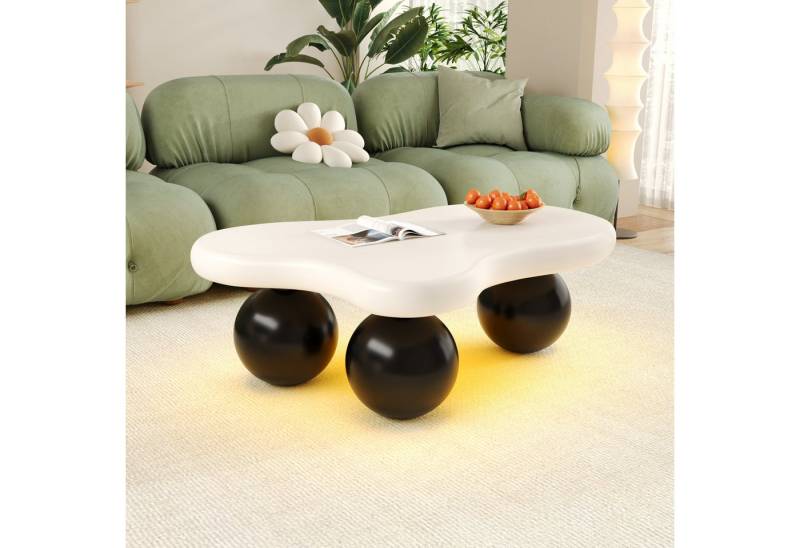 NMCXXO Couchtisch Moderner Couchtisch mit einzigartigem Design (Ideal als Couchtisch oder im Homeoffice – platzsparend) von NMCXXO