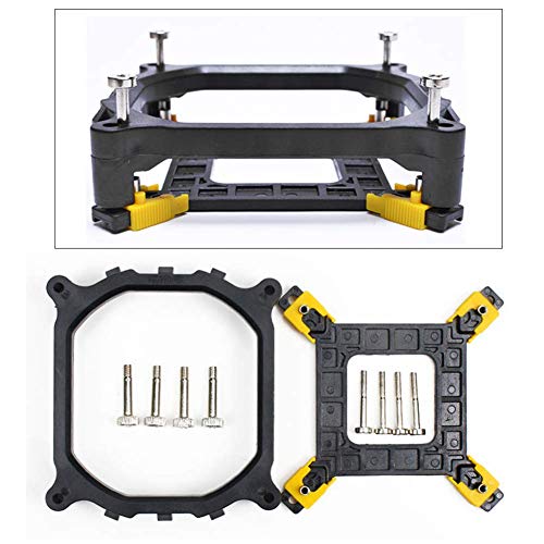 NMD&LR CPU-Lüfterhalterung, Desktop-Computerschnalle CPU-Kühlerhalterung Für Intel 115X 1366 2011 Multi-Plattform von NMD&LR