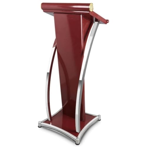Multi Funktion Kanzel Gebogene Metall-Rednerpulte, Robuste Kirchenkanzeln, Büro, Schule, Lehrer-Podium, Aktivitätspodium Konferenz(A) von NMGHUTE