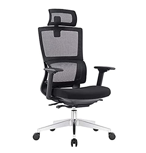 NMGHUTE Bürostuhl, Büro-Netzstuhl Drehbarer Computer-Schreibtisch-Stuhl Liegestuhl mit hoher Rückenlehne Ergonomisch verstellbare Armlehne Lordosenstütze Moderner NMGHUTE Bürostuhl, Büro-Netzstuhl Drehbarer Computer-Schreibtisch-Stuhl Liegestuhl mit hoher Rückenlehne Ergonomisch verstellbare Armlehne Lordosenstütze Moderner von NMGHUTE