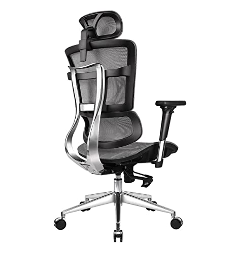 NMGHUTE Bürostuhl, Drehstuhl Für Chefbüro, Computerstuhl, Schreibtischstuhl Mit Hoher Rückenlehne, Ergonomisch Mit Verstellbarer Kopfstütze Moderner NMGHUTE Bürostuhl, Drehstuhl Für Chefbüro, Computerstuhl, Schreibtischstuhl Mit Hoher Rückenlehne, Ergonomisch Mit Verstellbarer Kopfstütze Moderner von NMGHUTE