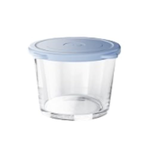 NMGHUTE Einmachglas Vorratsgläser 3 Stück Vorratsgläser Aus Glas Behälter Mit Deckel Weithals Partygeschenke(Blue) von NMGHUTE