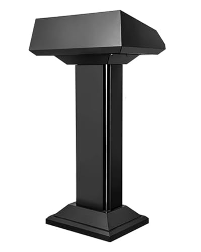 NMGHUTE Multi Funktion Kanzel Edelstahl-Podiumsständer Rednerpulte Stabilität Kirchenkanzeln Lehrerpodium Rednerpulte Schulseminar Rednerpulte Konferenz(D) von NMGHUTE