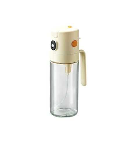 NMGHUTE Öl Ausgießer, 2 Stück Ölspenderflaschen Aus Glas, 2-in-1-Ölsprüher for Grillen Von Salaten Ölspender von NMGHUTE