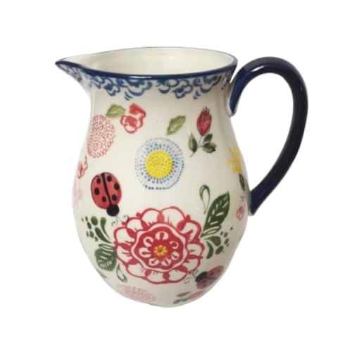NMGHUTE Sauciere Saucen, Keramik Große Kapazität Haushalts Saft Topf Milch Krug Wohnzimmer Hause Dekoration Saft Eimer Servierkrug NMGHUTE Sauciere Saucen, Keramik Große Kapazität Haushalts Saft Topf Milch Krug Wohnzimmer Hause Dekoration Saft Eimer Servierkrug von NMGHUTE