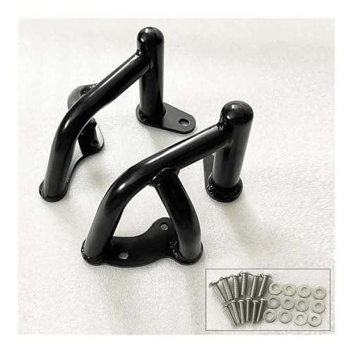 NMHTJ Motorradstoßstange dekorative Blöcke Für V-MAX1200 1991-2007 Motorrad Motor Schutz Crash Protector Bar Matt Schwarz Körper Stoßstange Anti Drop von NMHTJ