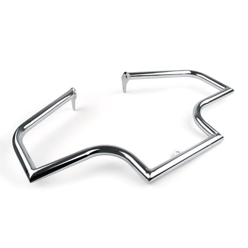 NMHTJ Motorradstoßstange dekorative Blöcke Motorrad Crash Bars Autobahn Motor Schutz Für FLSTC FLSTCI Für Softail Für Deluxe FLSTF FLSTFI Fat Boy 2000-2017 von NMHTJ