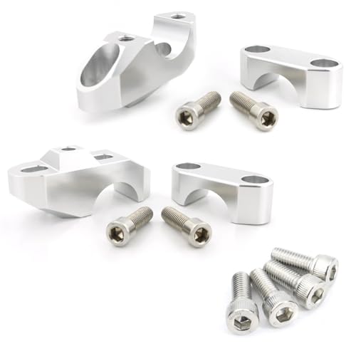 NMHTJ Riser Motorrad Lenker Für Tr&iumph Für Tiger 1050 Sport 660 Für Scrambler 1200 XC Speed Twin 1200 28mm 1 1/8 "Lenker Riser Zurück Nach Oben Verschoben Mount Riser NMHTJ Riser Motorrad Lenker Für Tr&iumph Für Tiger 1050 Sport 660 Für Scrambler 1200 XC Speed Twin 1200 28mm 1 1/8 "Lenker Riser Zurück Nach Oben Verschoben Mount Riser von NMHTJ