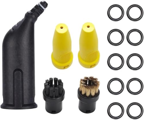 15 Stück Zubehör Kompatibel mit Kärcher SC1 SC2 SC3 SC4 SC5 Dampfreiniger, mit Rundbürsten Düse und 2 Dampfdüsen, 2 Düsenreinigungsbürsten,10 Dichtungsringe,Flächenreiniger-Zubehör 15 Stück Zubehör Kompatibel mit Kärcher SC1 SC2 SC3 SC4 SC5 Dampfreiniger, mit Rundbürsten Düse und 2 Dampfdüsen, 2 Düsenreinigungsbürsten,10 Dichtungsringe,Flächenreiniger-Zubehör von NMJHEVX
