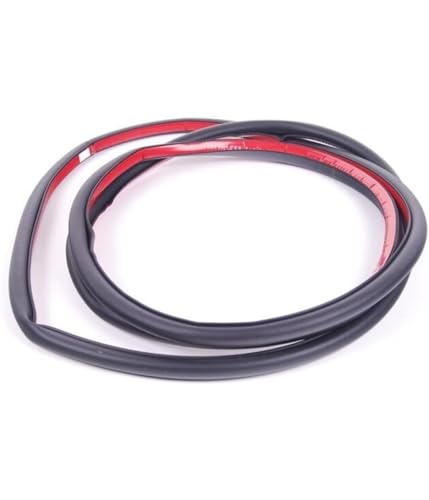 Gummidichtungsstreifen, Gummidichtung für die Vordertür, Selbstklebende Türschutzstreifen, Kunststoff, Gummi, Passend für 5er F10 F18 LCI 520, Schwarz, 1 Stück Gummidichtungsstreifen, Gummidichtung für die Vordertür, Selbstklebende Türschutzstreifen, Kunststoff, Gummi, Passend für 5er F10 F18 LCI 520, Schwarz, 1 Stück von NMJHEVX