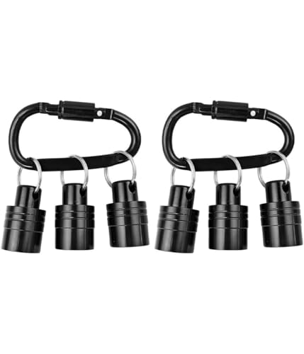 Halter für elektrische Schlagbohrmaschinen, Elektrischer Hammerbohrer-Halter, SDS-Griff-Schraubendreherbithalter, Aluminiumlegierung, Passend für verschiedene Bohrer und Werkzeuge, Schwarz, 8 Stück von NMJHEVX