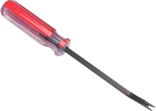 Klammerentferner,Robuster Tacker-Entferner Nagel-Auszieher Werkzeug Mit Doppelkopf-Design Für Möbel Teppiche Rahmen,Klammerentferner (Red) von NMJHEVX