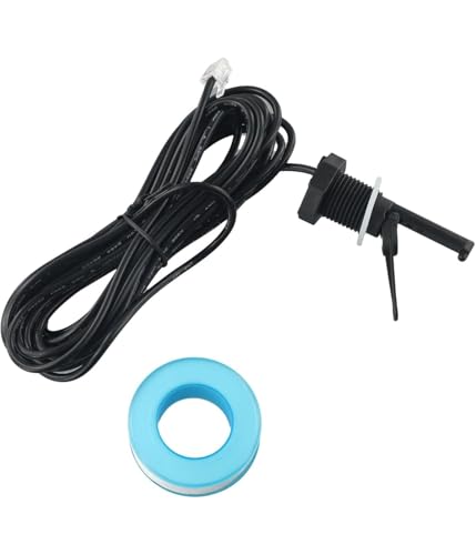NMJHEVX Wasserdurchflussschalter, Durchflussschalter GLX-FLO-RP für Hayward Salzsysteme, Pool-Durchflusssensor für Poolausrüstung mit 4,5 m langem Kabel von NMJHEVX