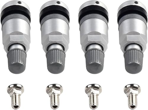 Reifendruckkontrollsensor, 4 Stück TPMS Ventilschaft Auto Reifendruck Monitor Sensor Rad Ventil Reparatur Kit Ersatz,Ventileinsätze für Auto Reifendruckkontrollsensor, 4 Stück TPMS Ventilschaft Auto Reifendruck Monitor Sensor Rad Ventil Reparatur Kit Ersatz,Ventileinsätze für Auto von NMJHEVX