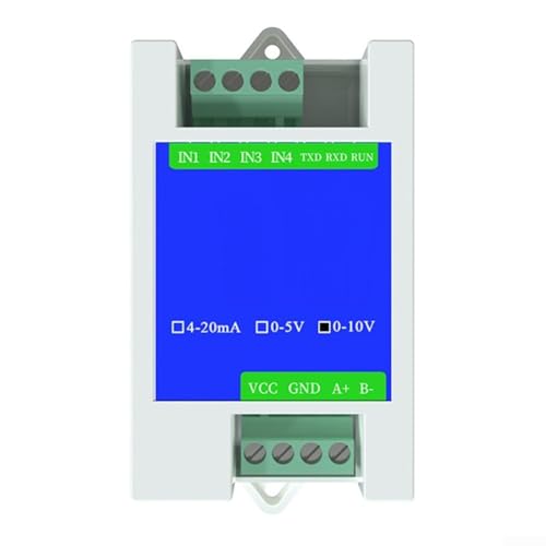 Robustes Verschiedene Ausgangstypen auf einem industriellen RS485-zu-Analog-Konverter-Modul, kompatibel mit Modbus RTU (4-Kanal 0-10 V) von NMJHEVX