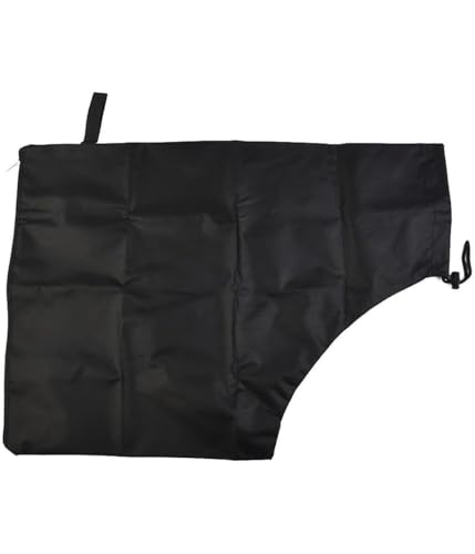 Sammeltasche, Laubbläser-Saugbeutel, Vakuumbeutel, mit Mikrorissen, Stoff, Geeignet für Gärten, Rasenflächen und Innenhöfe, Schwarz, 1 Stück von NMJHEVX
