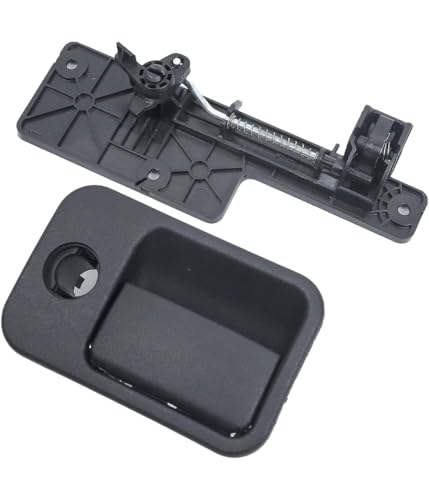Schloss- und Griffsatz, Handschuhfachschloss und Griff, Kunststoff, Kompatibel mit Golf für MK3/für 1991 1999, Schwarz, 2 Stück von NMJHEVX
